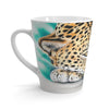 Jaguar Napping Soft Pastel Art Latte Mug 12Oz Mug