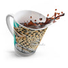 Jaguar Napping Soft Pastel Art Latte Mug Mug