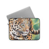 Jaguar On The Prowl Watercolor Art Laptop Sleeve