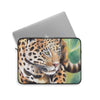Jaguar On The Prowl Watercolor Art Laptop Sleeve