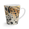 Jaguar On The Prowl Watercolor Art Latte Mug 12Oz Mug