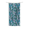 Jellyfish Teal Pattern Polycotton Towel 36X72 Home Decor