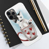 Kitten Cat In The Cup Art White Case Mate Tough Phone Cases