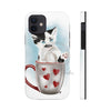 Kitten Cat In The Cup Art White Case Mate Tough Phone Cases Iphone 12