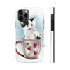 Kitten Cat In The Cup Art White Case Mate Tough Phone Cases Iphone 12 Pro