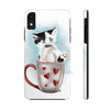 Kitten Cat In The Cup Art White Case Mate Tough Phone Cases Iphone Xr
