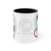 Kitten Cat In The Cup On White Art Accent Coffee Mug 11Oz