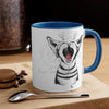 Kitten Cat Roar Ink On White Art Accent Coffee Mug 11Oz