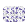Lavender Purple Violet Pattern Chic Bath Mat Small 24X17 Home Decor