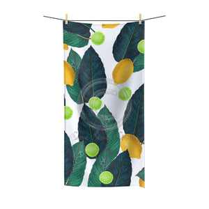 Lemons And Limes Exotic Chic Polycotton Towel Bath 30X60 Home Decor