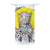 Leopard Sun Ink Art Polycotton Towel 30 × 60 Home Decor