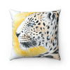 Jaguar Sun Ink Square Pillow 14X14 Home Decor