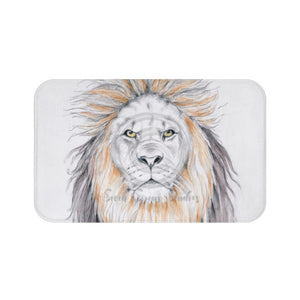 Lion Bad Hair Day Art Bath Mat Large 34X21 Home Decor