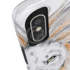 Lion Watercolor Ink White Case Mate Tough Phone Cases