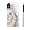 Lion Watercolor Ink White Case Mate Tough Phone Cases Iphone Xr