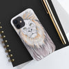 Lion Watercolor Ink White Ii Case Mate Tough Phone Cases