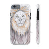 Lion Watercolor Ink White Ii Case Mate Tough Phone Cases Iphone 6/6S