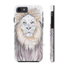 Lion Watercolor Ink White Ii Case Mate Tough Phone Cases Iphone 7 8