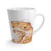 Lioness And The Cub Love White Ii Ink Art Latte Mug Mug