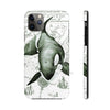 Lone Orca Whale Vintage Map Green White Case Mate Tough Phone Cases Iphone 11 Pro Max