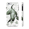 Lone Orca Whale Vintage Map Green White Case Mate Tough Phone Cases Iphone 6/6S Plus