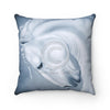 Lusitano Horse Blue Square Pillow 14X14 Home Decor