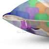 Lusitano Horse Cubism Rainbow Art Square Pillow Home Decor