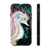 Magenta Seahorse Splash Black Ink Case Mate Tough Phone Cases Iphone 7 8