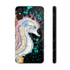 Magenta Seahorse Splash Black Ink Case Mate Tough Phone Cases Iphone X