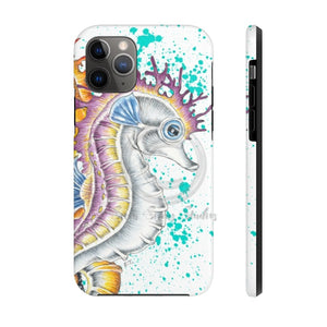 Magenta Seahorse Splash Ink Case Mate Tough Phone Cases Iphone 11 Pro