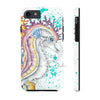 Magenta Seahorse Splash Ink Case Mate Tough Phone Cases Iphone 7 8