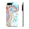Magenta Seahorse Splash Ink Case Mate Tough Phone Cases Iphone 7 Plus 8
