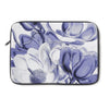Magnolia Blue Vintage Chic Art Laptop Sleeve 13
