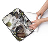 Magnolia Chocolate Vintage Chic Art Laptop Sleeve