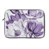 Magnolia Purple Vintage Chic Art Laptop Sleeve 13