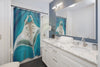 Manta Ray Art Shower Curtains Home Decor