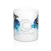 Manta Ray Tribal Watercolor Ink Art Mug 11Oz