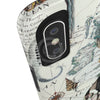 Nautical Marine Vintage Map Seahorse Triton Art Case Mate Tough Phone Cases