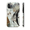 Nautical Marine Vintage Map Seahorse Triton Art Case Mate Tough Phone Cases Iphone 11 Pro