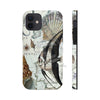 Nautical Marine Vintage Map Seahorse Triton Art Case Mate Tough Phone Cases Iphone 12