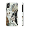 Nautical Marine Vintage Map Seahorse Triton Art Case Mate Tough Phone Cases Iphone X