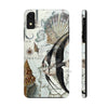 Nautical Marine Vintage Map Seahorse Triton Art Case Mate Tough Phone Cases Iphone Xr