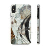 Nautical Marine Vintage Map Seahorse Triton Art Case Mate Tough Phone Cases Iphone Xs Max