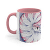Nautilus Purple Red Vintage Map Art Accent Coffee Mug 11Oz
