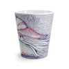 Nautilus Purple Red Vintage Map Art Latte Mug Mug