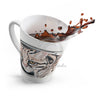 Ocelot Ink Art Latte Mug Mug