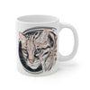 Ocelot Ink Art Mug 11Oz