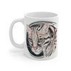 Ocelot Ink Art Mug 11Oz