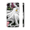 Octopus Black Pink Roses Ink Case Mate Tough Phone Cases Iphone Xr