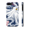 Octopus Blue Pink Roses Ink Case Mate Tough Phone Cases Iphone 7 Plus 8